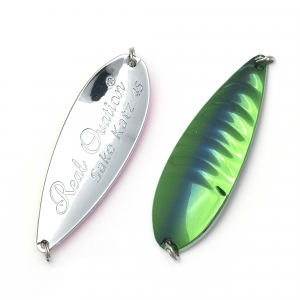 Блесна Fujiwara Sake Katz Real Ovation 45гр Green-Blue